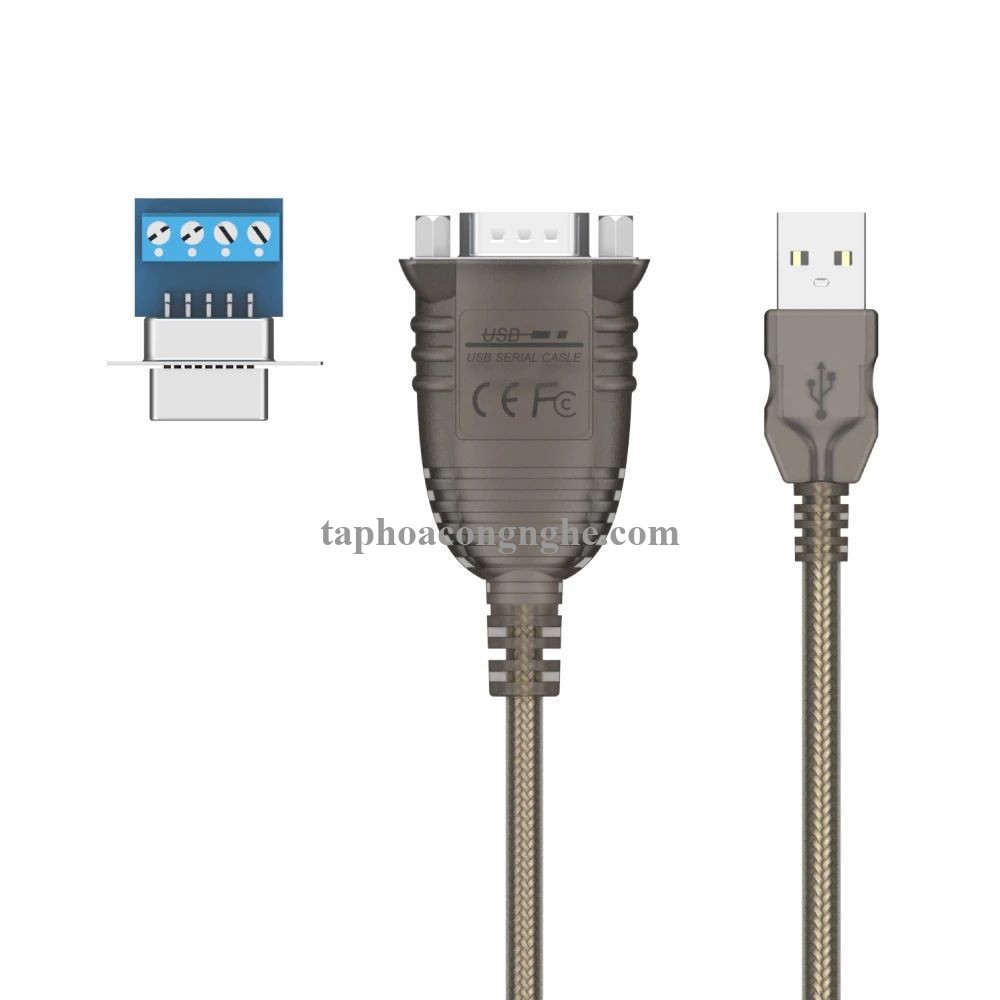 Unitek 96946 Y-1081 1.5M Cáp chuyển Usb 2.0 sang Rs485 bọc chống nhiễu 30096946